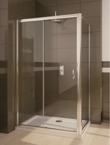 Zuhanykabin, Radaway Premium Plus DWJ+S szögletes zuhanykabin 115x80 átlátszó