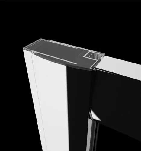 Zuhanykabin, Radaway Premium Plus DWJ+S szögletes zuhanykabin 115x100 átlátszó