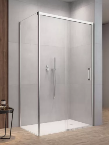 Zuhanykabin, Radaway Idea KDS szögletes zuhanykabin 160x80 átlátszó balos