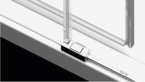 Zuhanykabin, Radaway Idea KDS szögletes zuhanykabin 160x80 átlátszó balos