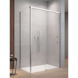   Zuhanykabin, Radaway Idea KDS szögletes zuhanykabin 160x100 átlátszó balos