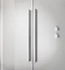 Zuhanykabin, Radaway Furo KDD szögletes zuhanykabin 90x120 átlátszó