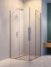 Zuhanykabin, Radaway Furo KDD szögletes zuhanykabin 100x120 átlátszó