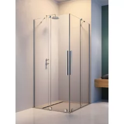   Zuhanykabin, Radaway Furo KDD szögletes zuhanykabin 110x80 átlátszó