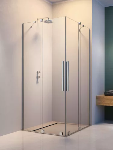 Zuhanykabin, Radaway Furo KDD szögletes zuhanykabin 110x80 átlátszó