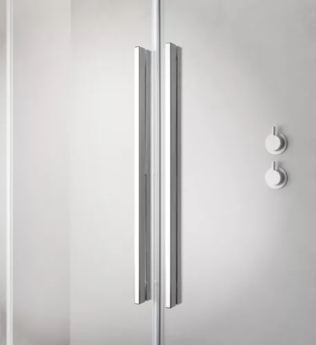 Zuhanykabin, Radaway Furo KDD szögletes zuhanykabin 110x80 átlátszó