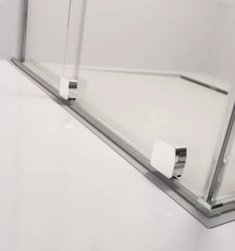Zuhanykabin, Radaway Furo KDD szögletes zuhanykabin 110x90 átlátszó