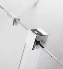 Zuhanykabin, Radaway Furo KDJ RH szögletes zuhanykabin 90x80 átlátszó jobbos