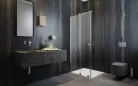 Zuhanykabin, Radaway Furo KDJ RH szögletes zuhanykabin 90x90 átlátszó jobbos