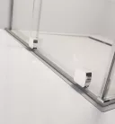 Zuhanykabin, Radaway Furo KDJ RH szögletes zuhanykabin 90x100 átlátszó jobbos