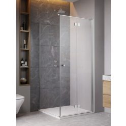   Zuhanykabin, Radaway Essenza KDJ-B szögletes zuhanykabin 80x100 átlátszó jobbos