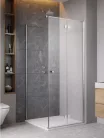Zuhanykabin, Radaway Essenza KDJ-B szögletes zuhanykabin 90x110 átlátszó balos