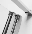 Zuhanykabin, Radaway Nes KDJ-B szögletes zuhanykabin 80x90 átlátszó balos