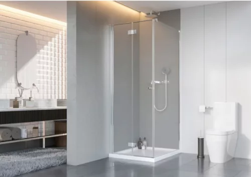 Zuhanykabin, Radaway Nes KDJ-B szögletes zuhanykabin 80x90 átlátszó balos