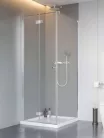 Zuhanykabin, Radaway Nes KDJ-B szögletes zuhanykabin 90x75 átlátszó jobbos