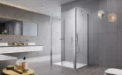 Zuhanykabin, Radaway Eos DWD+2S II szögletes zuhanykabin 90x100 átlátszó