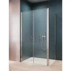   Zuhanykabin, Radaway Eos DWD+S II szögletes zuhanykabin 100x100 átlátszó