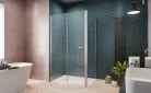 Zuhanykabin, Radaway Eos DWD+S II szögletes zuhanykabin 110x100 átlátszó