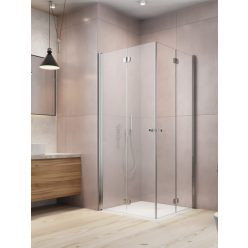   Zuhanykabin, Radaway Eos KDD B szögletes zuhanykabin 80x100 átlátszó