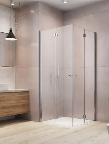 Zuhanykabin, Radaway Eos KDD B szögletes zuhanykabin 80x100 átlátszó