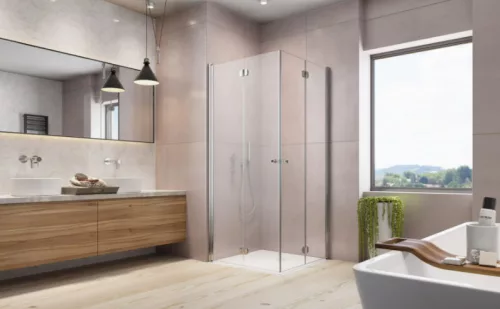 Zuhanykabin, Radaway Eos KDD B szögletes zuhanykabin 100x90 átlátszó