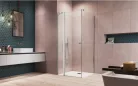 Zuhanykabin, Radaway Eos KDJ II szögletes zuhanykabin 90x75 átlátszó jobbos