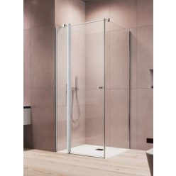   Zuhanykabin, Radaway Eos KDJ II szögletes zuhanykabin 100x100 átlátszó balos