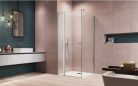 Zuhanykabin, Radaway Eos KDJ II szögletes zuhanykabin 100x100 átlátszó balos