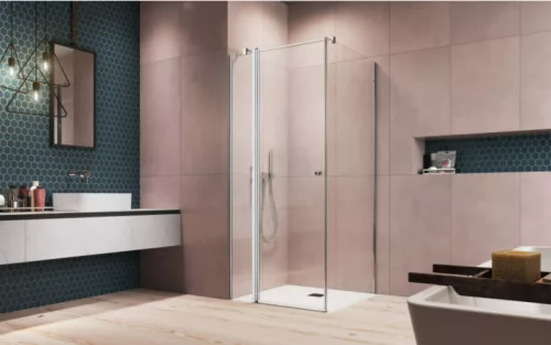 Zuhanykabin, Radaway Eos KDJ II szögletes zuhanykabin 110x100 átlátszó balos