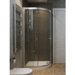   Zuhanykabin, Radaway Projecta A íves zuhanykabin 90x90 átlátszó