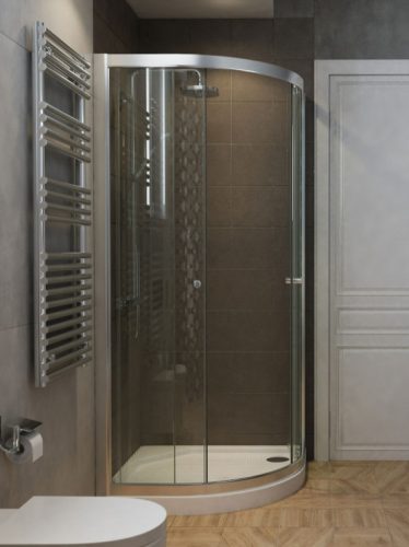 Zuhanykabin, Radaway Projecta A íves zuhanykabin 90x90 átlátszó