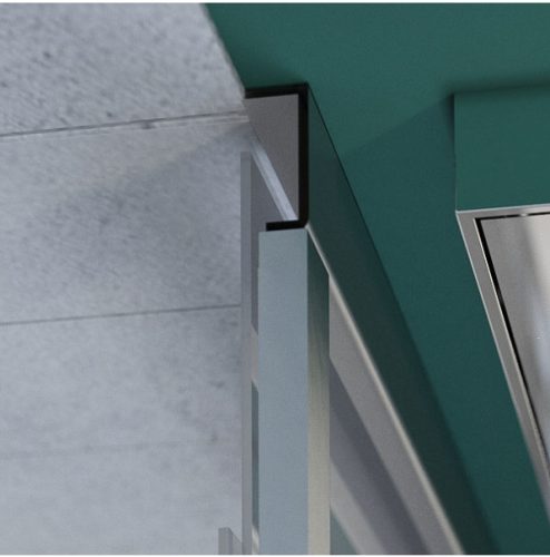 Zuhanykabin, Radaway Projecta A íves zuhanykabin 90x90 átlátszó