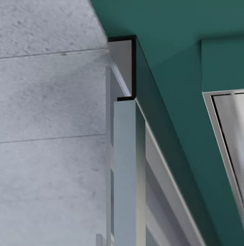 Zuhanykabin, Radaway Projecta C szögletes zuhanykabin 80x80 átlátszó