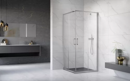 Zuhanykabin, Radaway Premium Pro KDD szögletes zuhanykabin 90x90 átlátszó