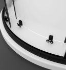 Zuhanykabin, Radaway Premium Pro Black PDD íves fekete zuhanykabin 100Bx90J