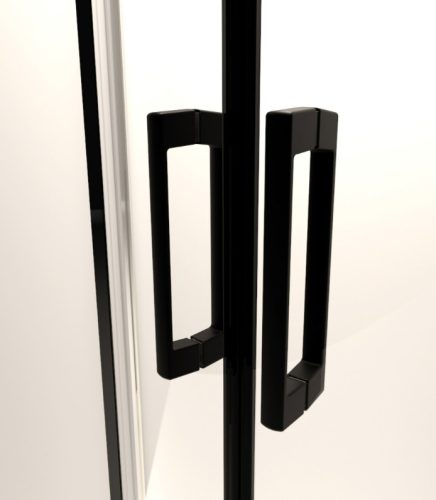 Zuhanykabin, Radaway Premium Pro Black PDD íves fekete zuhanykabin 100Bx90J