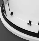 Zuhanykabin, Radaway Premium Pro Black PDD íves fekete zuhanykabin 100Bx100J