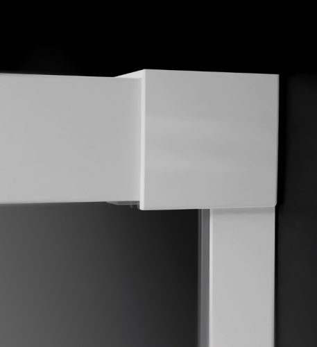 Zuhanykabin, Radaway Idea White KDJ szögletes fehér zuhanykabin 150x80 átlátszó balos