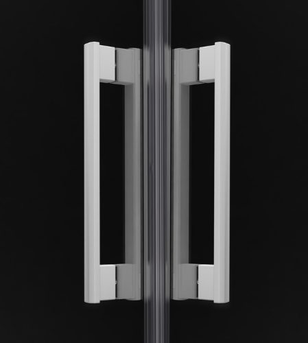 Zuhanykabin, Radaway Idea White KDJ szögletes fehér zuhanykabin 150x80 átlátszó balos