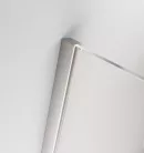 Zuhanykabin, Radaway Furo Brushed Nickel KDJ szögletes zuhanykabin 100x70 átlátszó jobbos