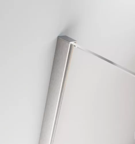 Zuhanykabin, Radaway Furo Brushed Nickel KDJ szögletes zuhanykabin 140x90 átlátszó balos