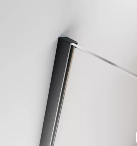 Zuhanykabin, Radaway Furo Brushed GunMetal KDJ szögletes zuhanykabin 90x70 átlátszó jobbos