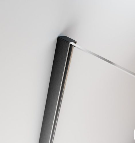 Zuhanykabin, Radaway Furo Brushed GunMetal KDJ szögletes zuhanykabin 100x75 átlátszó balos