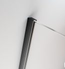 Zuhanykabin, Radaway Furo Brushed GunMetal KDJ szögletes zuhanykabin 150x70 átlátszó jobbos