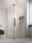Zuhanykabin, Radaway Furo Brushed Nickel KDD szögletes zuhanykabin 100x120 átlátszó