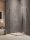 Zuhanykabin, Radaway Essenza Pro Brushed Nickel PDD íves szálcsiszolt króm zuhanykabin 80x90 átlá