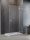 Zuhanykabin, Radaway Essenza Pro Brushed Nickel KDJ szögletes zuhanykabin 100x75 átlátszó jobbos