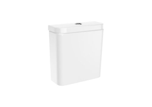 Öblítőtartály, Roca The Gap A3410N0000 Round Dual Flush öblítőtartály alsó bemenettel
