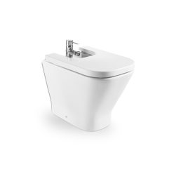   Bidé, Roca The Gap A357477000 falhoz illeszkedő álló bidé 540 mm hosszú