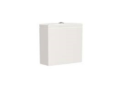Öblítőtartály, Roca Inspira A341520650 Round / Square tartály 4,5/3 L, bézs
